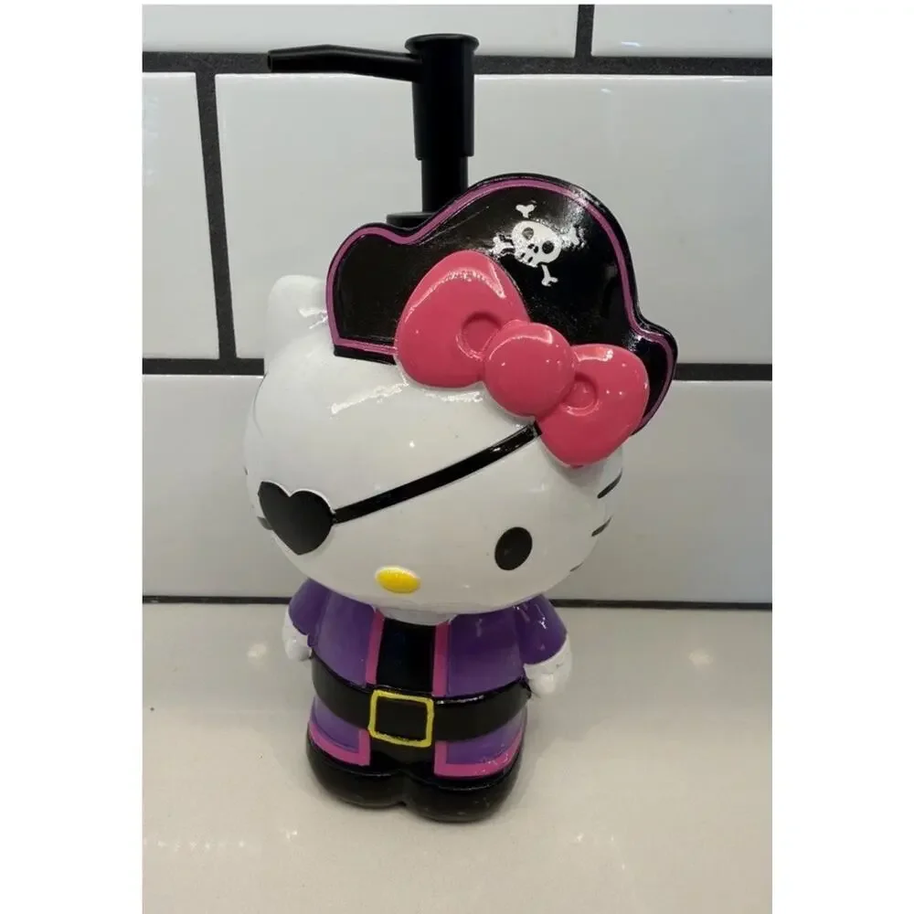 2024 Sanrio Hello Kitty Halloween Pirate Pink Soap Lotion Pump Dispenser NEW